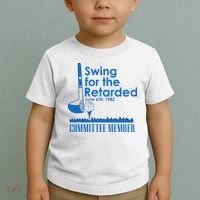 Swing For The Retarded Toddler T-Shirt thumb 2