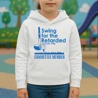 Swing For The Retarded Kids Hoodie thumb 3