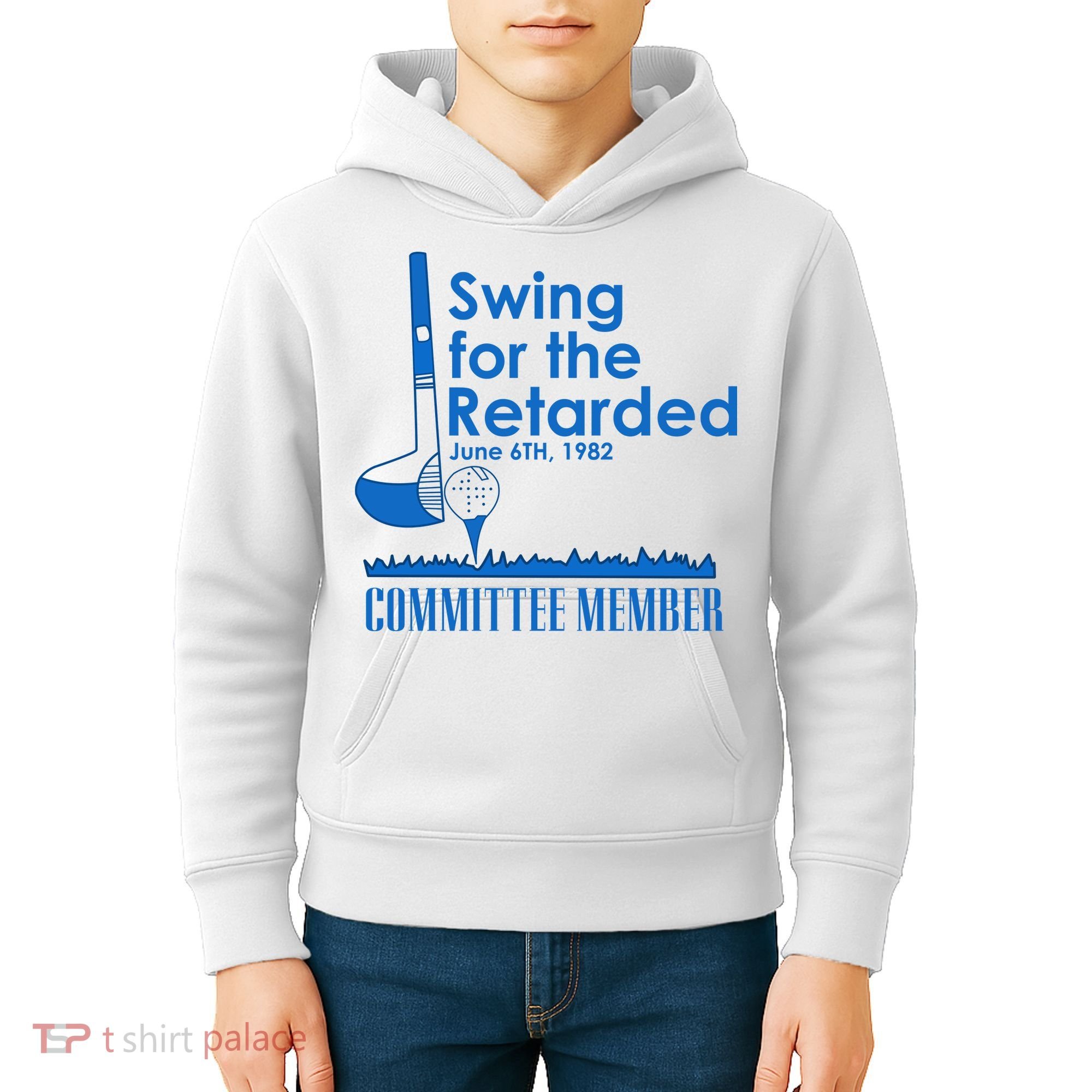 Swing For The Retarded Kids Hoodie