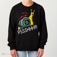 Snail Funny Turbo Boost Racing Pshh Women's Sweatshirt thumb 0