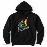 Snail Funny Turbo Boost Racing Pshh Hoodie thumb 0