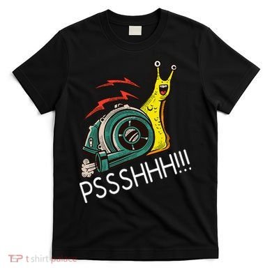Snail Funny Turbo Boost Racing Pshh T-Shirt