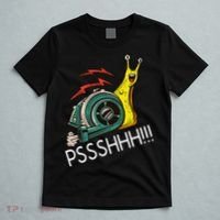 Snail Funny Turbo Boost Racing Pshh T-Shirt thumb 5