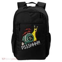 Snail Funny Turbo Boost Racing Pshh Backpack thumb 0