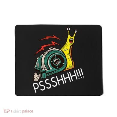 Snail Funny Turbo Boost Racing Pshh Mousepad