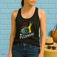 Snail Funny Turbo Boost Racing Pshh Women's Tank Top thumb 2