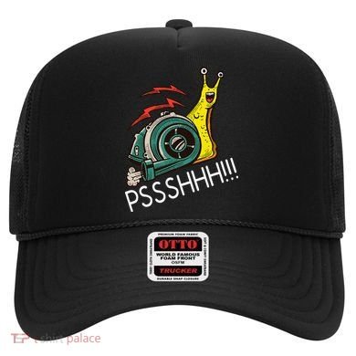 Snail Funny Turbo Boost Racing Pshh Hat