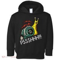 Snail Funny Turbo Boost Racing Pshh Toddler Hoodie thumb 0