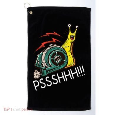 Snail Funny Turbo Boost Racing Pshh Golf Towel