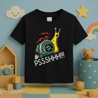 Snail Funny Turbo Boost Racing Pshh Toddler T-Shirt thumb 3