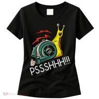 Snail Funny Turbo Boost Racing Pshh Women's T-Shirt thumb 0