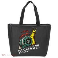 Snail Funny Turbo Boost Racing Pshh Tote Bag thumb 0