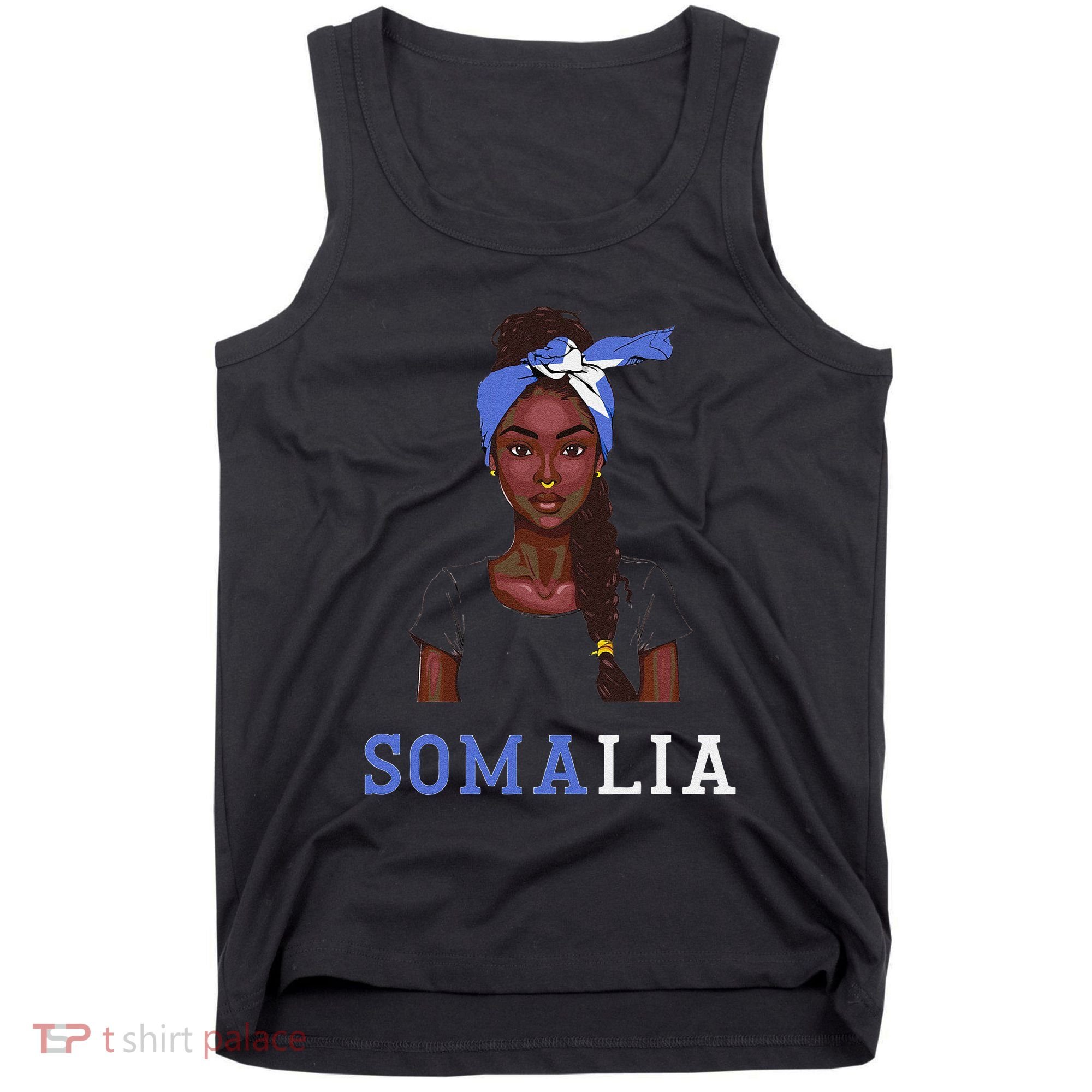 Somalian Flag Uniform Souvenirs Products Woman Somalia Tank Top