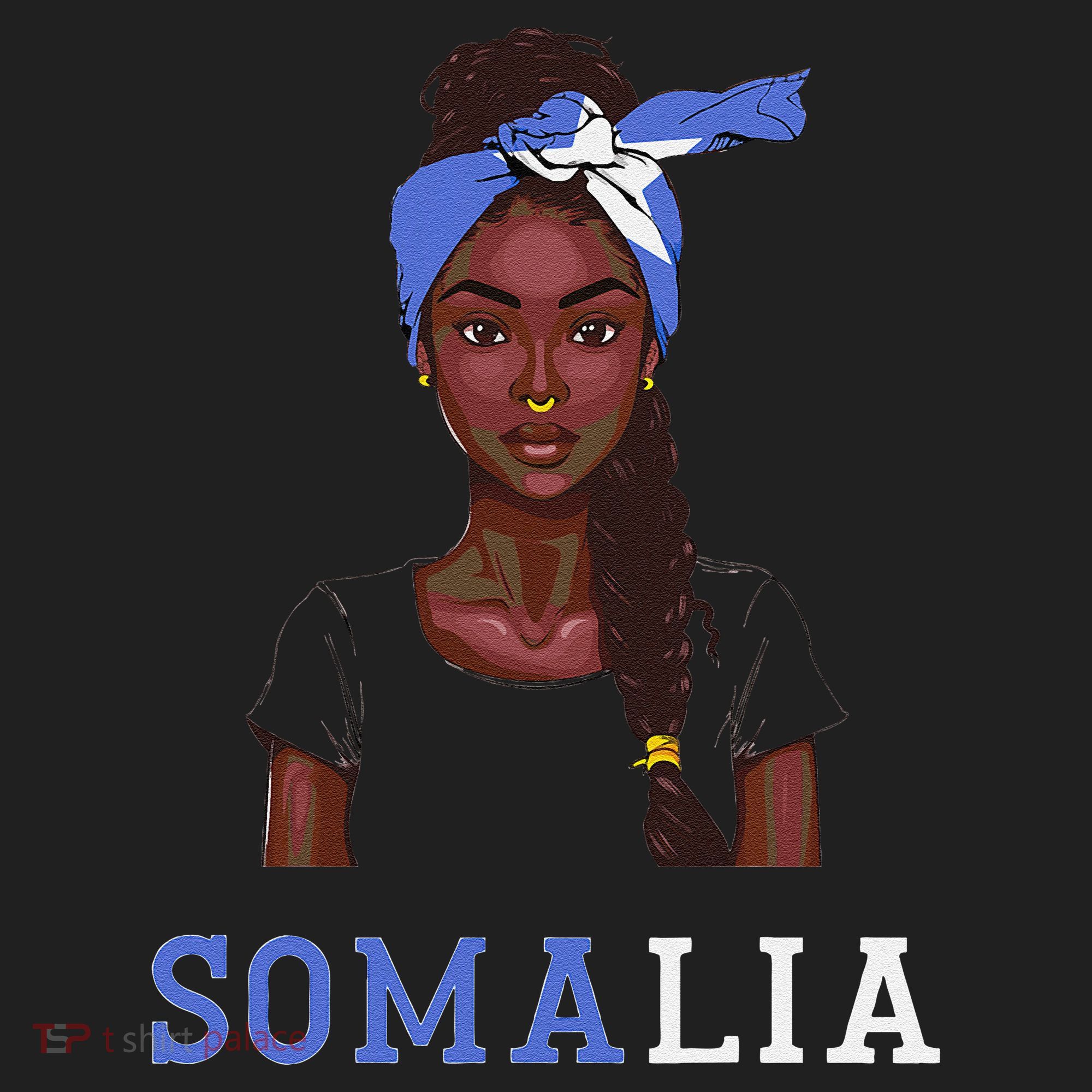 Somalian Flag Uniform Souvenirs Products Woman Somalia Golf Towel