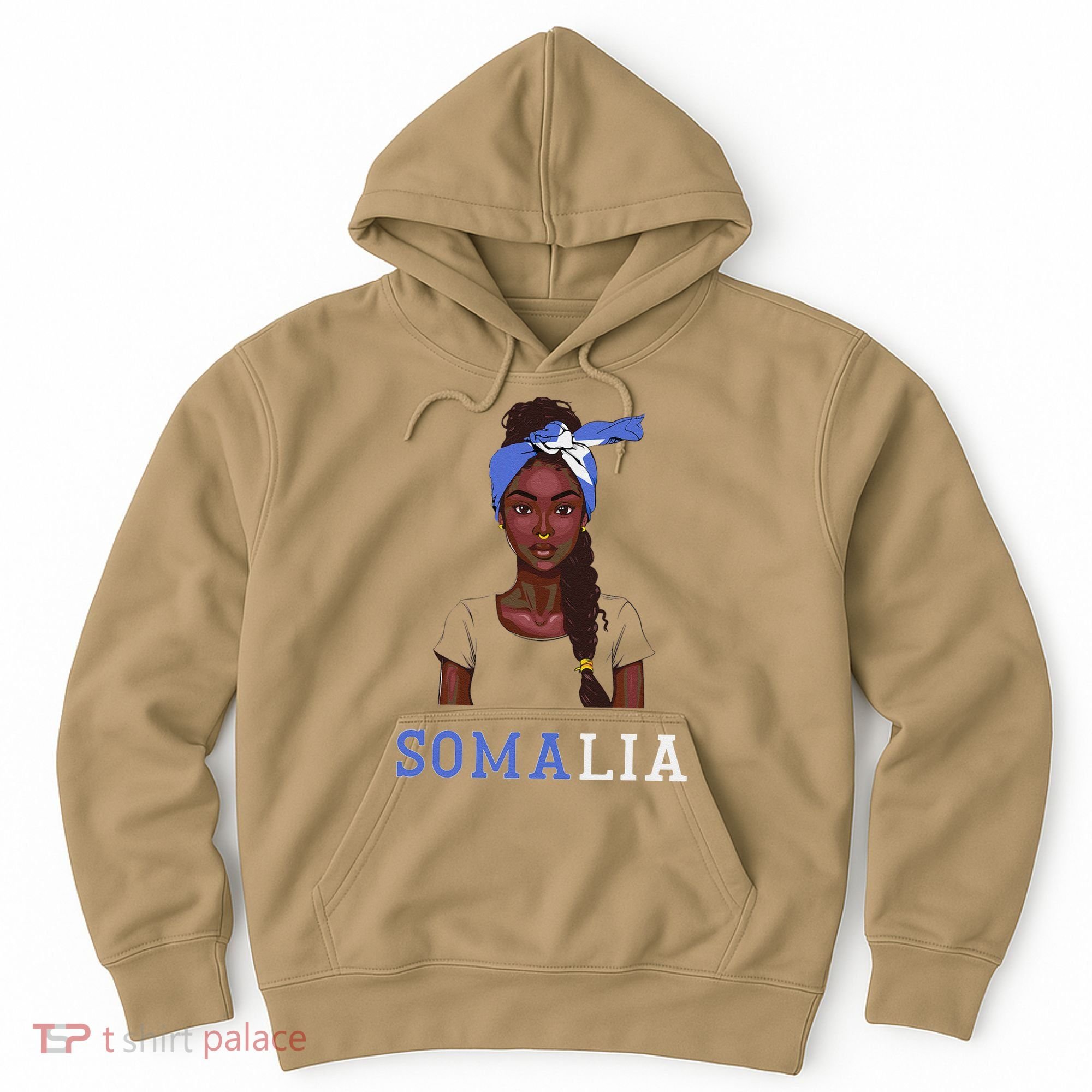 Somalian Flag Uniform Souvenirs Products Woman Somalia Hoodie