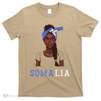 Somalian Flag Uniform Souvenirs Products Woman Somalia T-Shirt thumb 0
