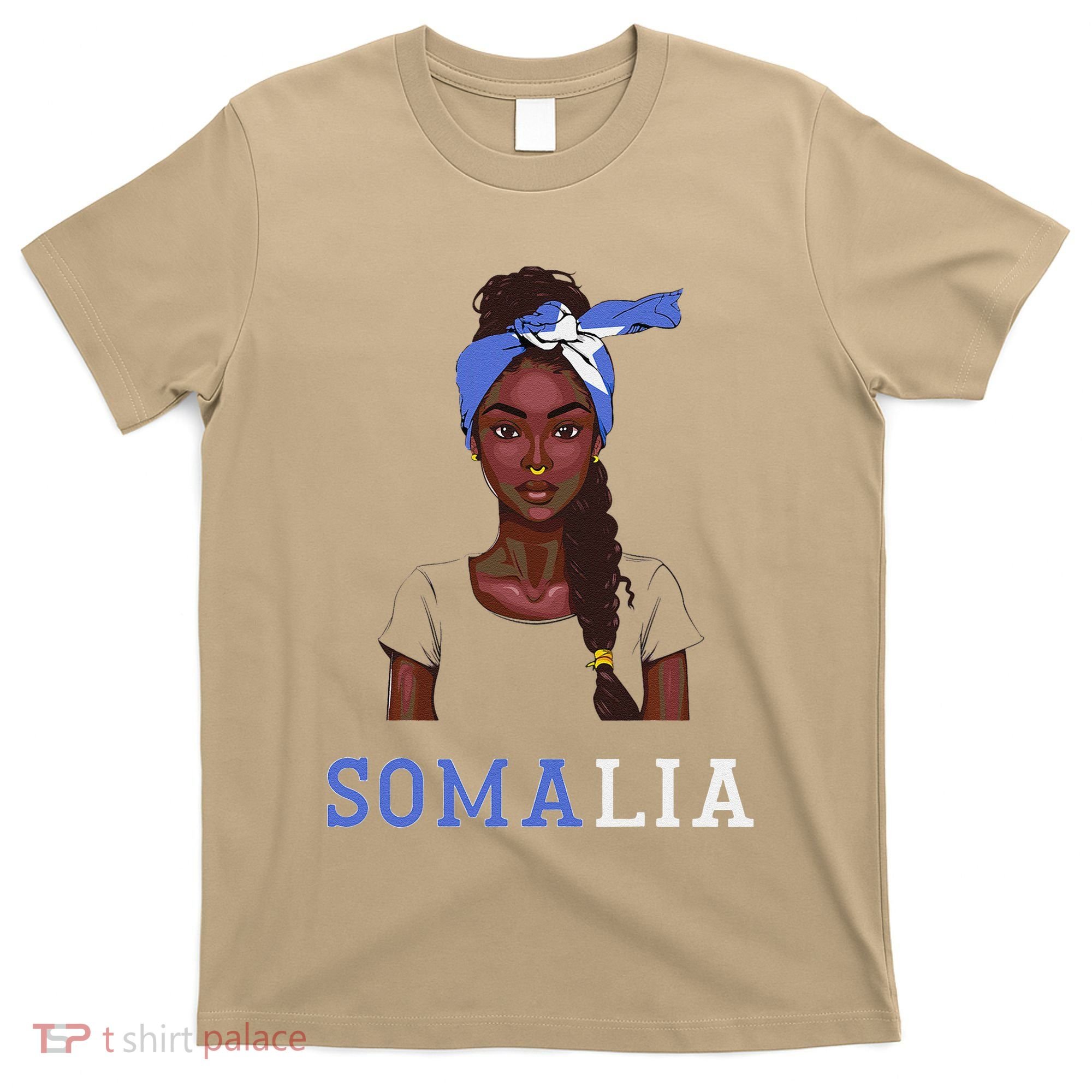 Somalian Flag Uniform Souvenirs Products Woman Somalia T-Shirt