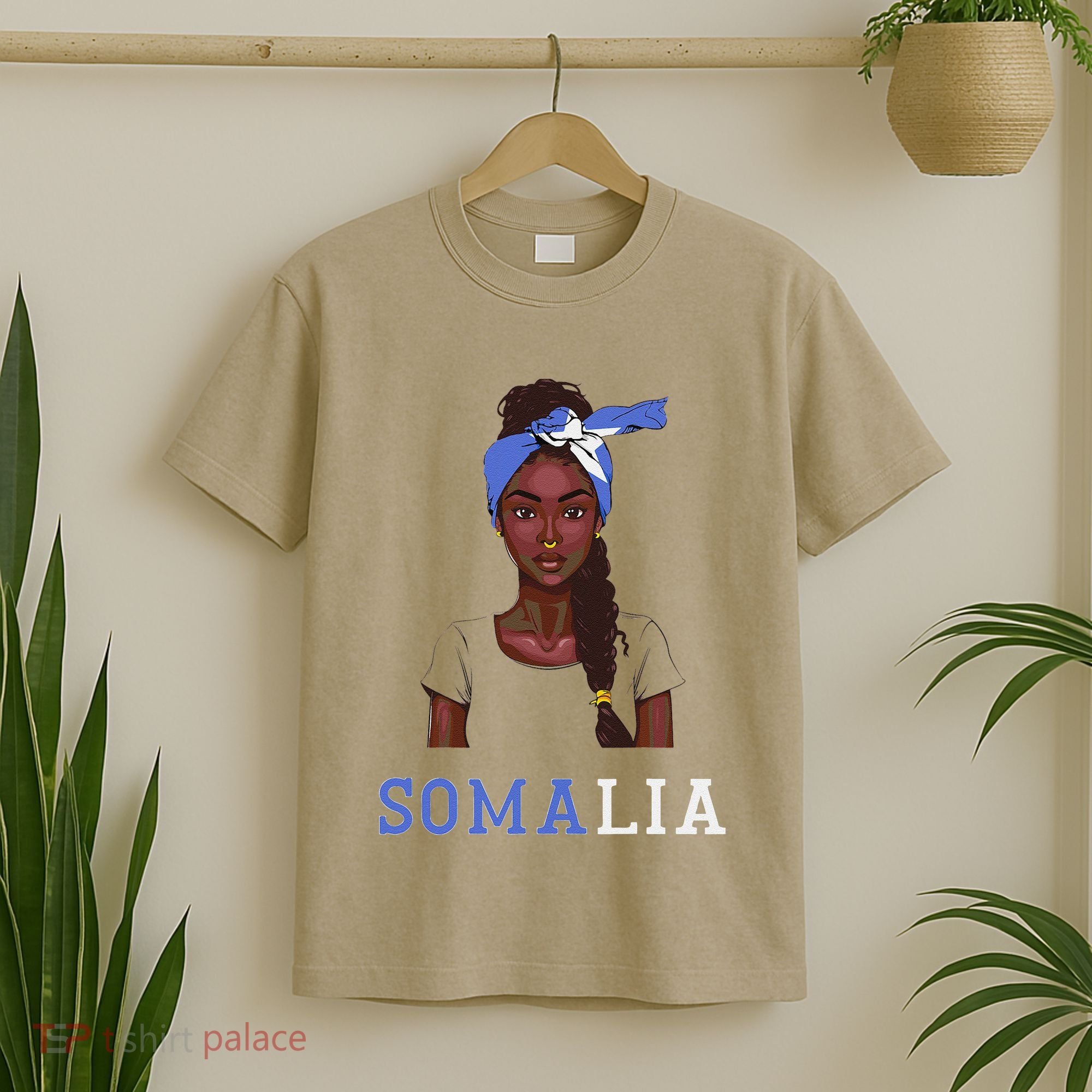 Somalian Flag Uniform Souvenirs Products Woman Somalia T-Shirt