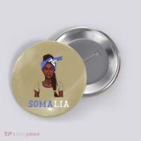 Somalian Flag Uniform Souvenirs Products Woman Somalia Button thumb 0