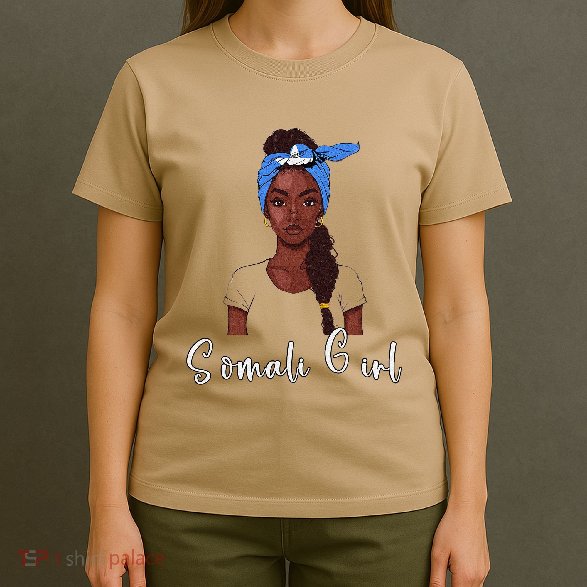 Somalian Flag Uniform Souvenirs Products Woman Somalia T-Shirt