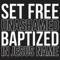 Set free unashamed baptized in Jesus name Beanie thumb 2