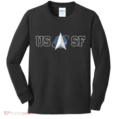 Space Force USSP Kids Long Sleeve Shirt