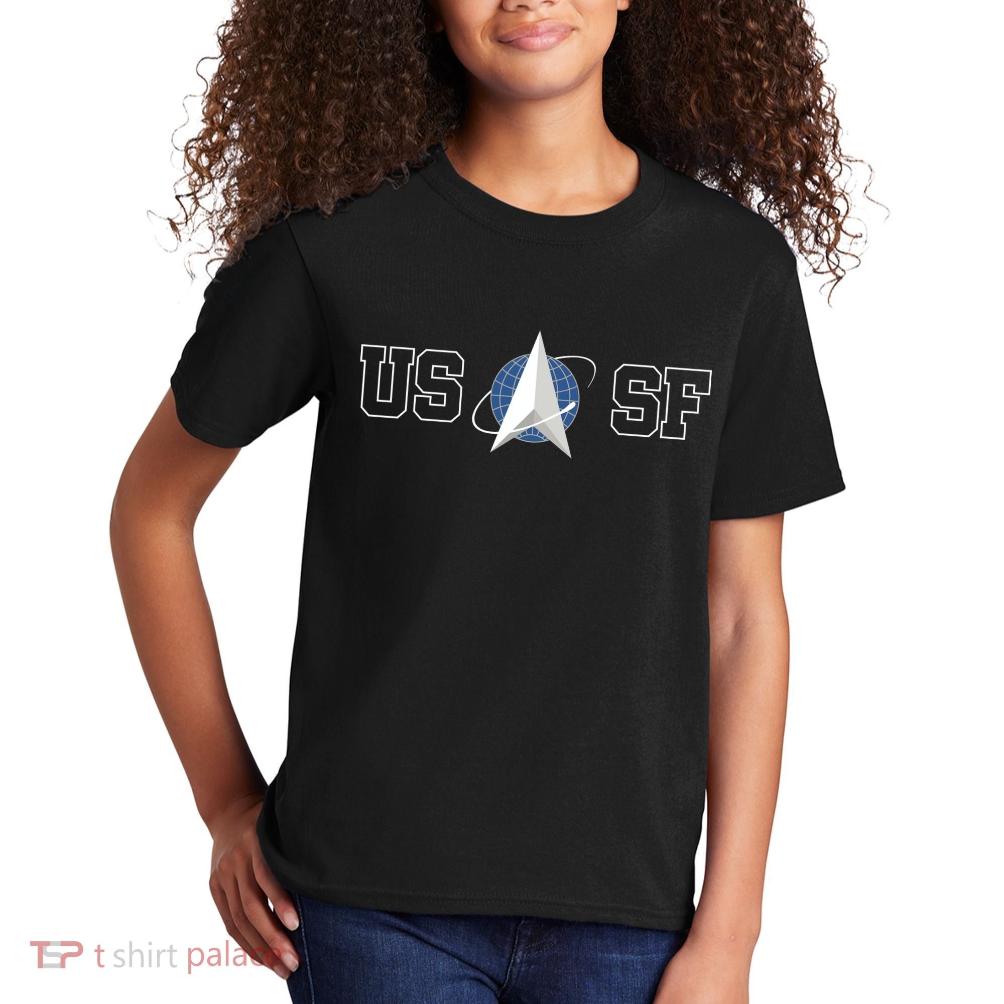 Space Force USSP Kids T-Shirt