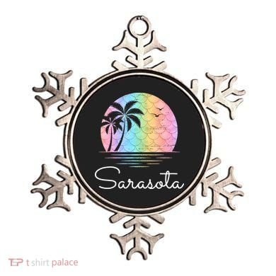 Sarasota Florida Vacation Family Beach Group Ornament