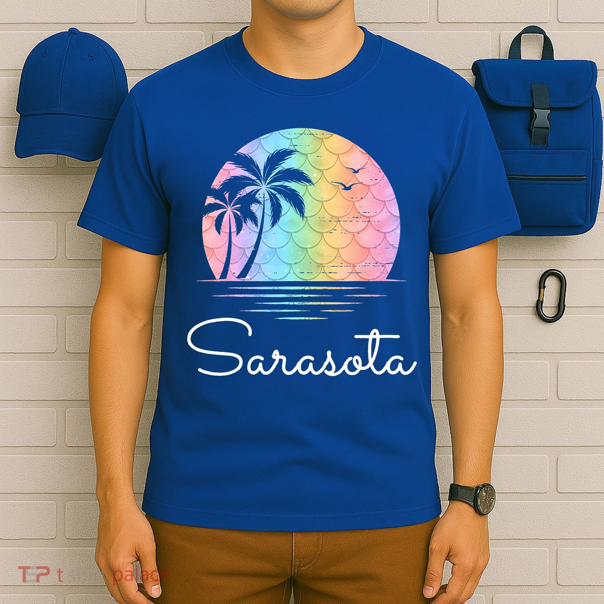 Sarasota Florida Vacation Family Beach Group T-Shirt