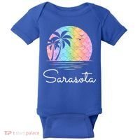 Sarasota Florida Vacation Family Beach Group Baby Bodysuit thumb 0