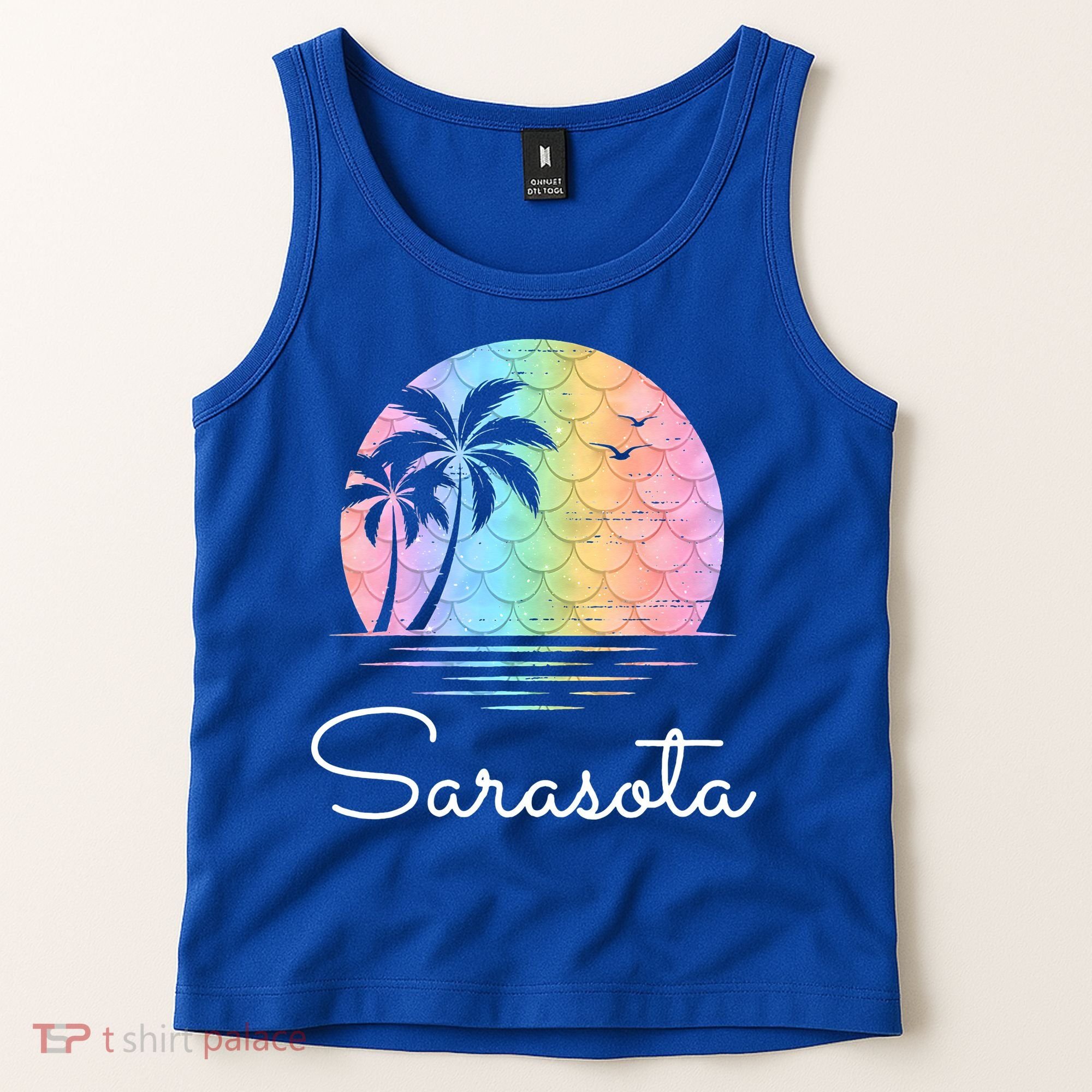 Sarasota Florida Vacation Family Beach Group Tank Top