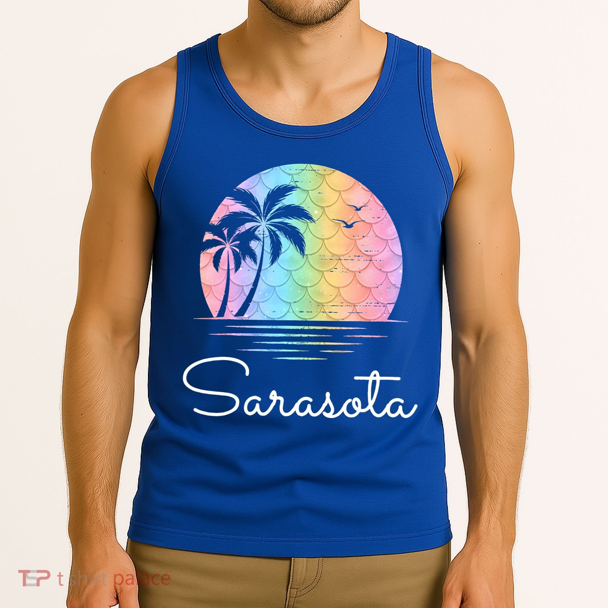 Sarasota Florida Vacation Family Beach Group Tank Top