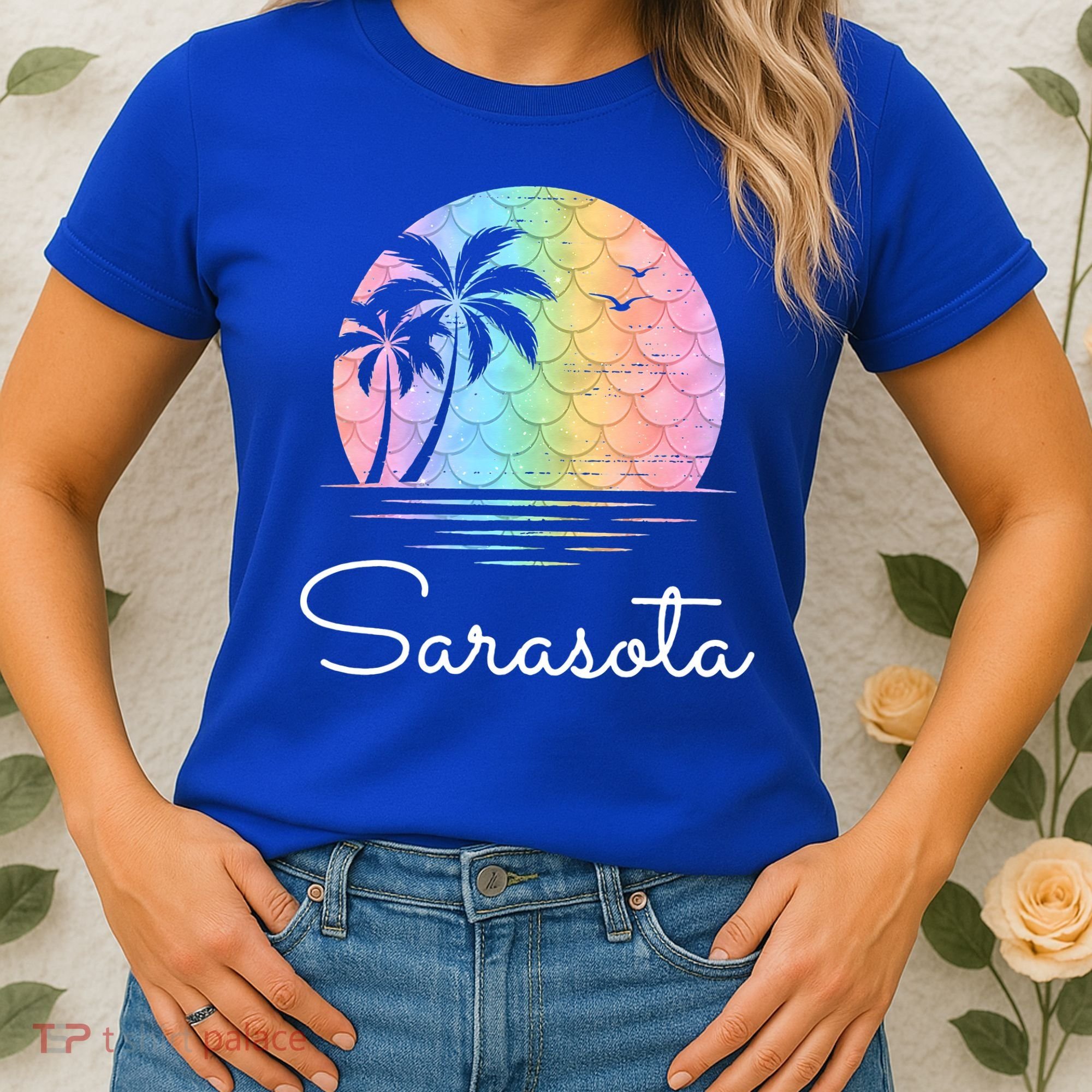 Sarasota Florida Vacation Family Beach Group Women's T-Shirt