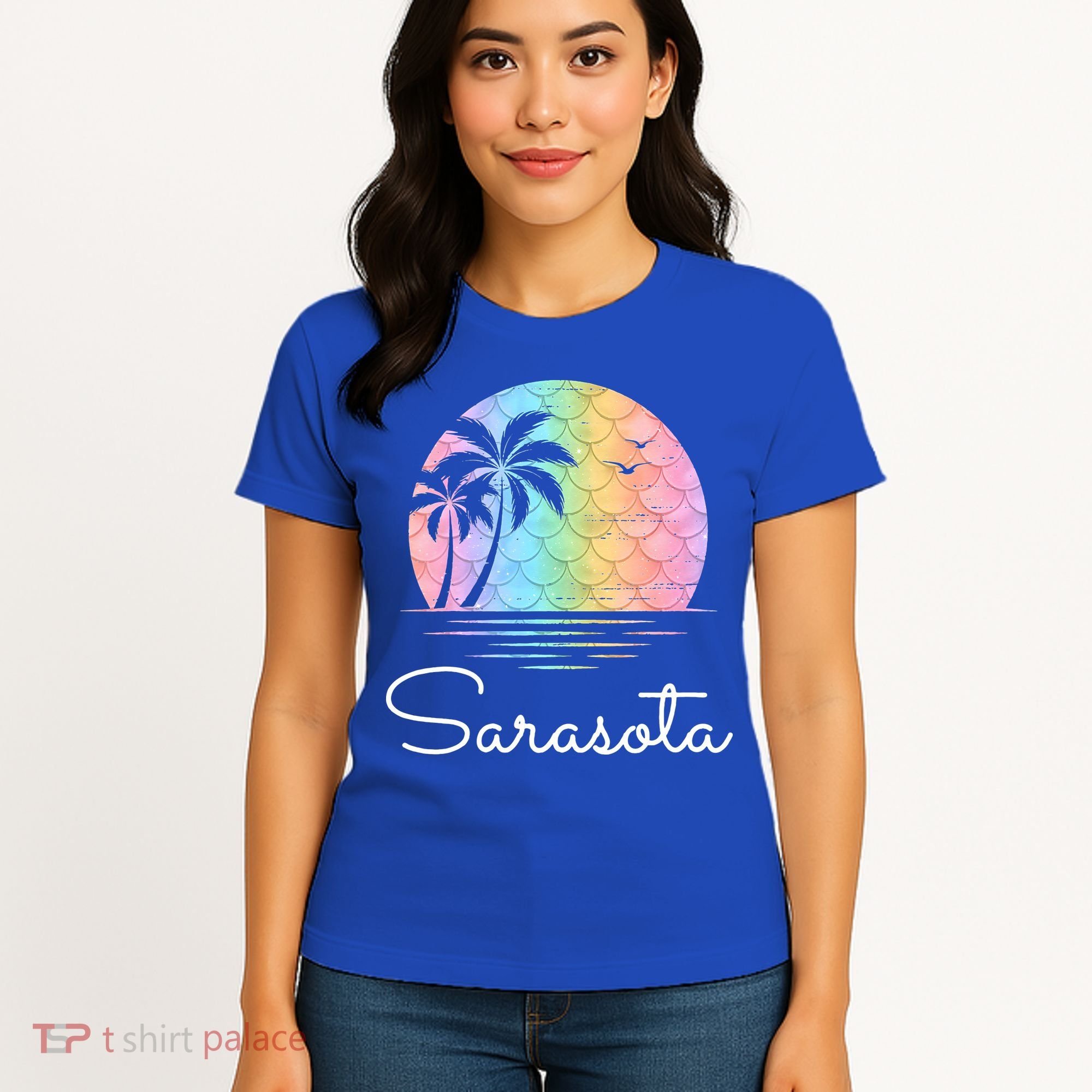 Sarasota Florida Vacation Family Beach Group Women's T-Shirt