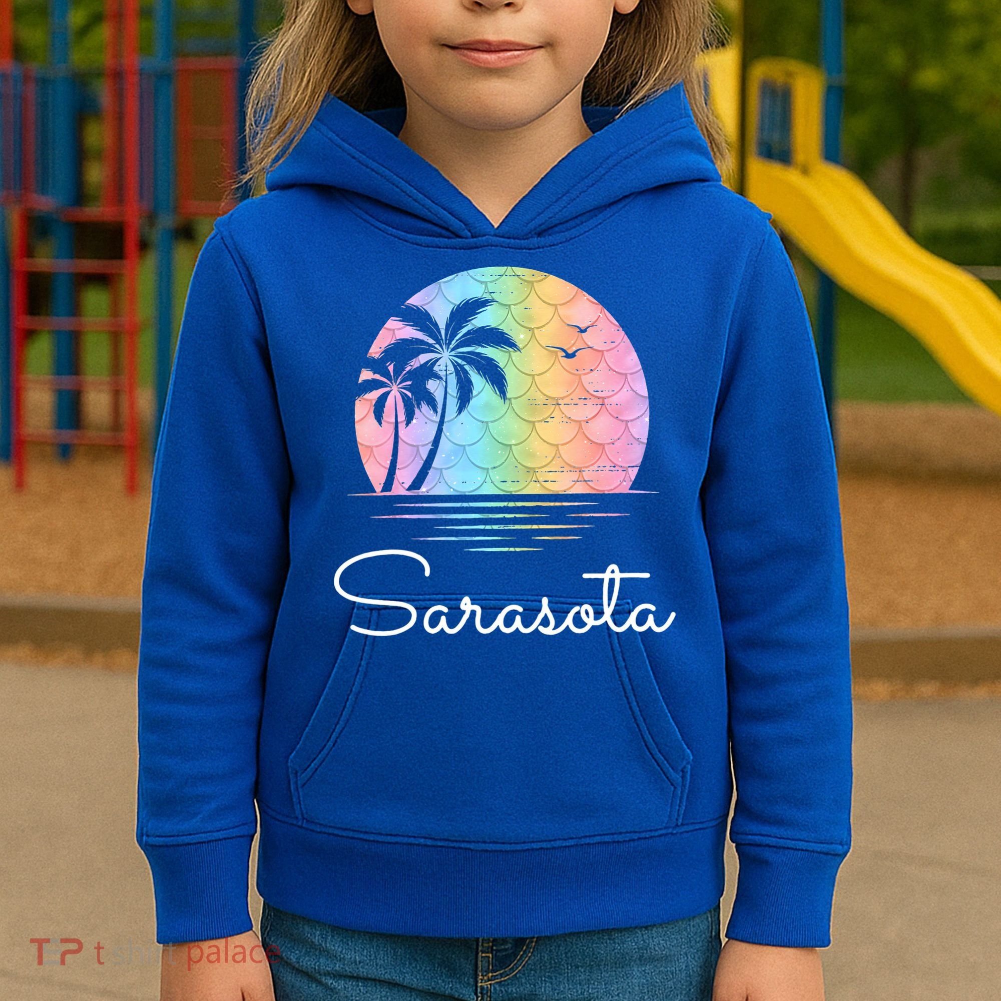 Sarasota Florida Vacation Family Beach Group Kids Hoodie