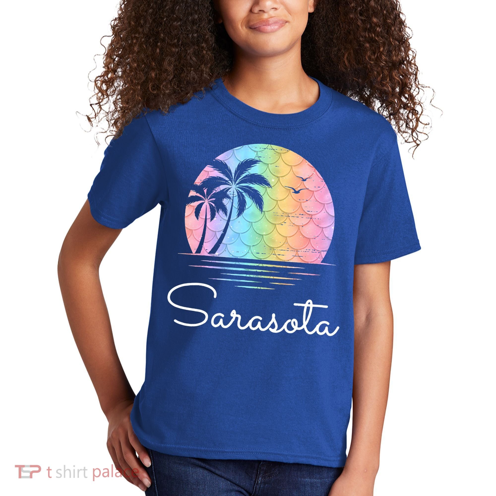 Sarasota Florida Vacation Family Beach Group Kids T-Shirt