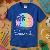 Sarasota Florida Vacation Family Beach Group Kids T-Shirt thumb 3