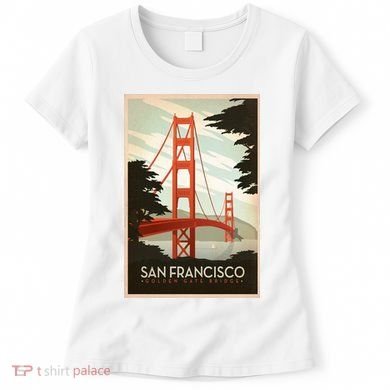San Francisco Vintage Travel Poster Women's T-Shirt