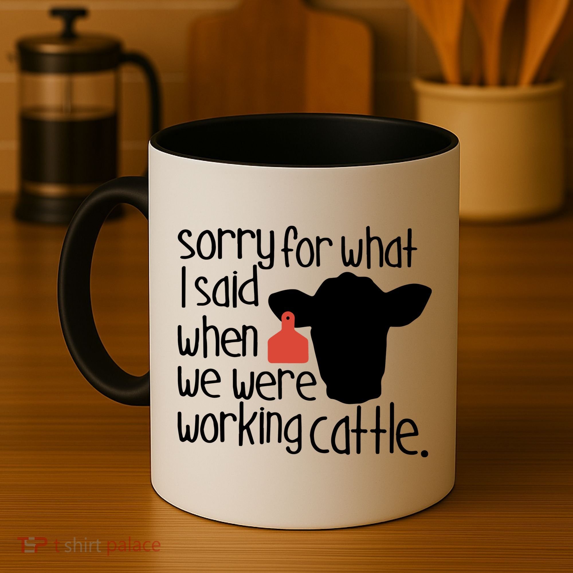 Sorry For What I Said When We Were Working Cattle Farm Coffee Mug