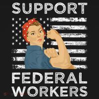 Support Federal Workers Protect Defend Employees Jobs Backpack thumb 2