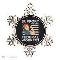 Support Federal Workers Protect Defend Employees Jobs Ornament thumb 0