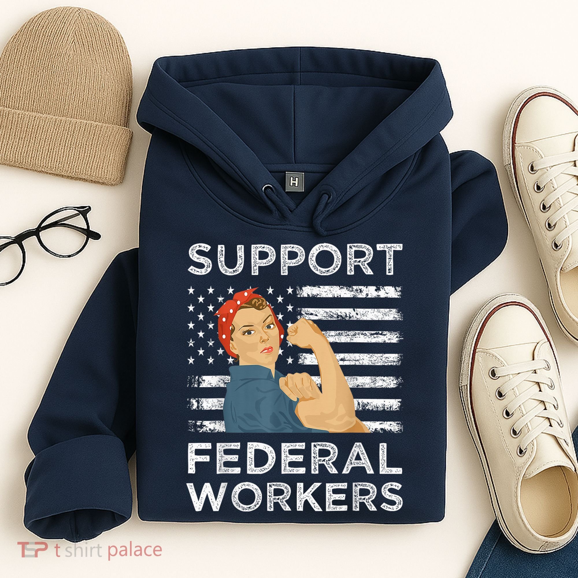 Support Federal Workers Protect Defend Employees Jobs Hoodie