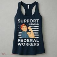 Support Federal Workers Protect Defend Employees Jobs Women's Tank Top thumb 3
