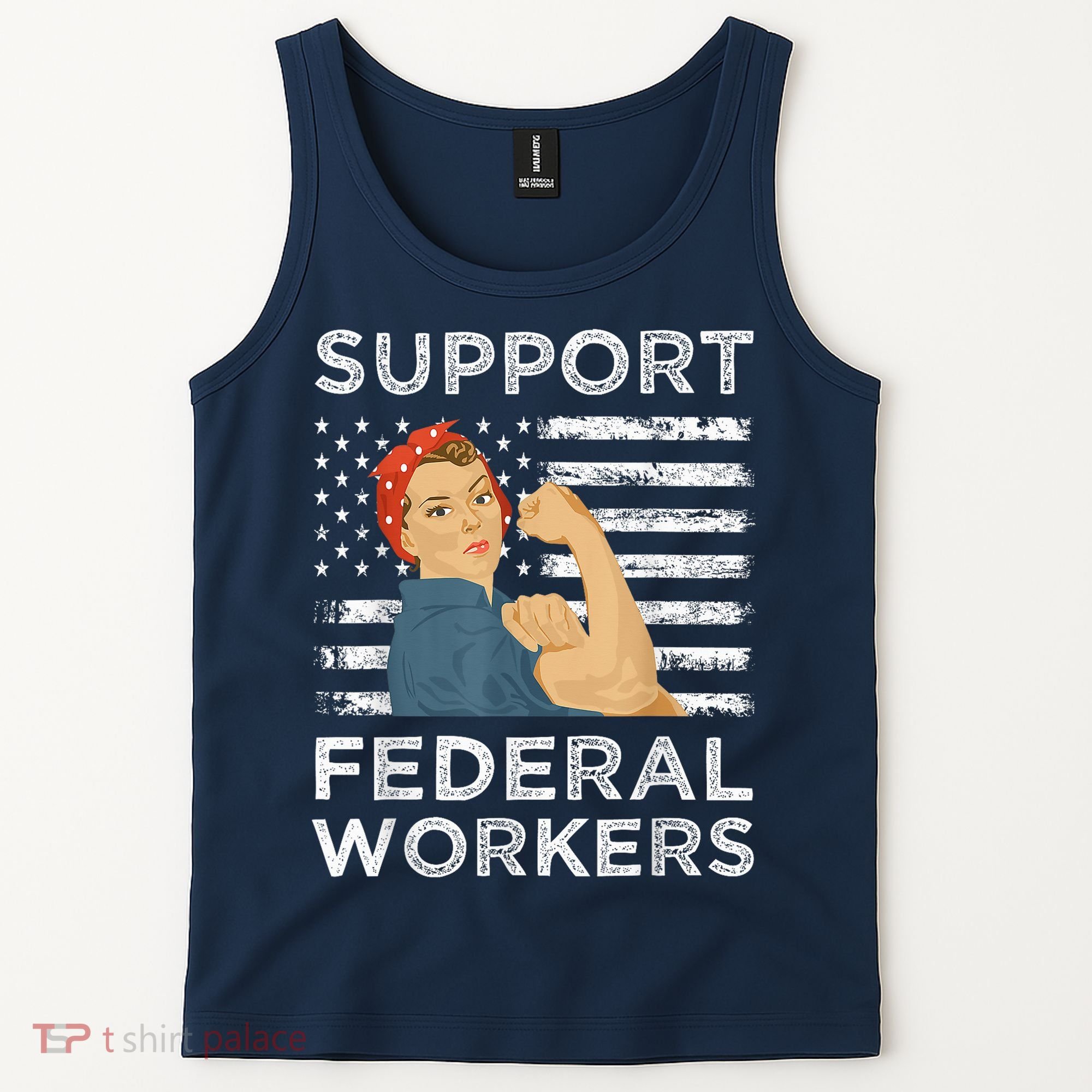 Support Federal Workers Protect Defend Employees Jobs Tank Top