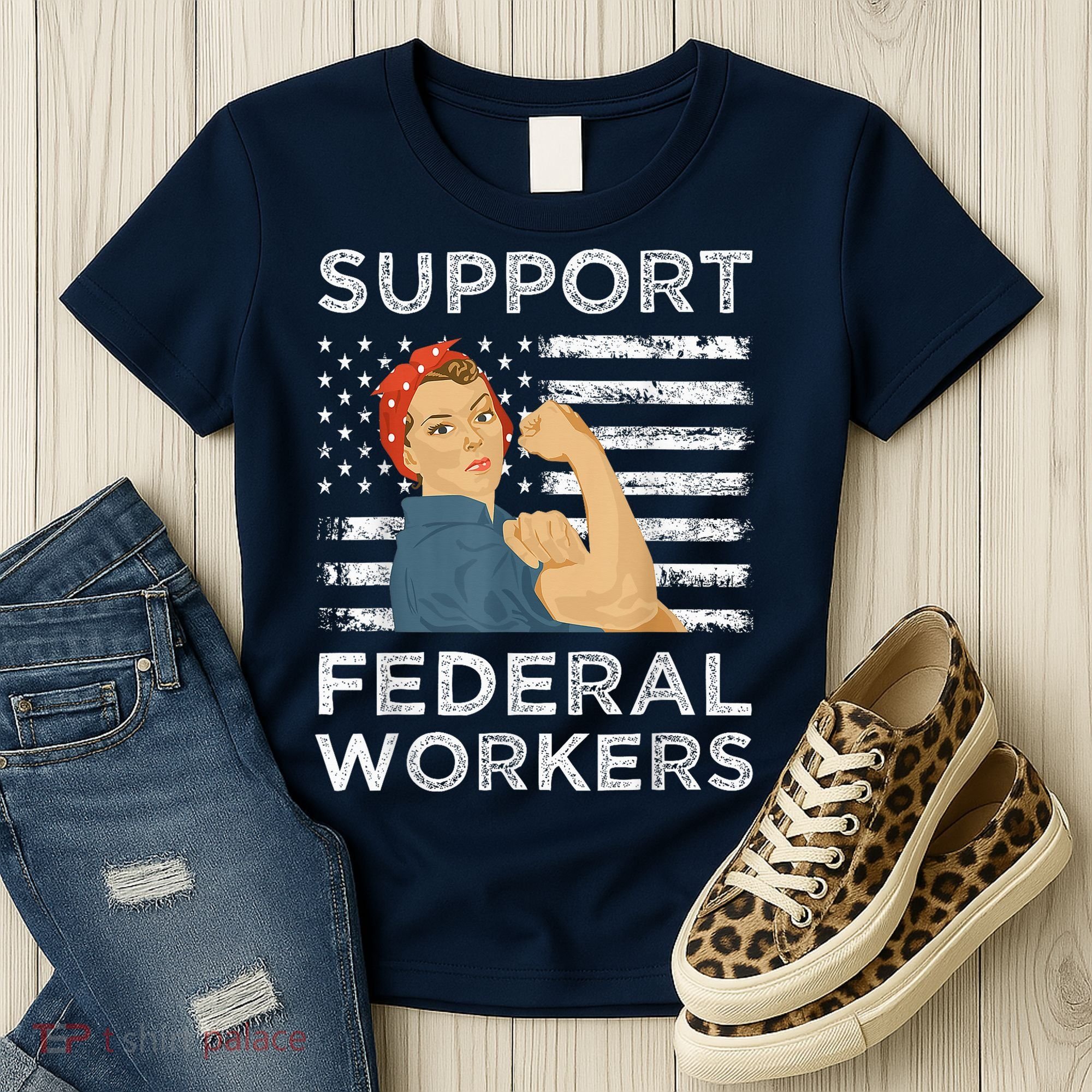 Support Federal Workers Protect Defend Employees Jobs Women's T-Shirt