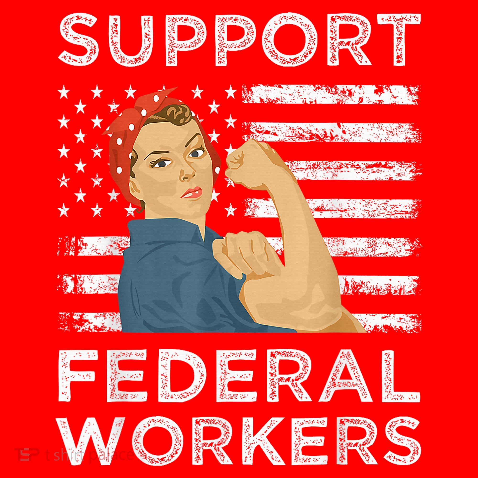 Support Federal Workers Protect Defend Employees Jobs Santa Hat