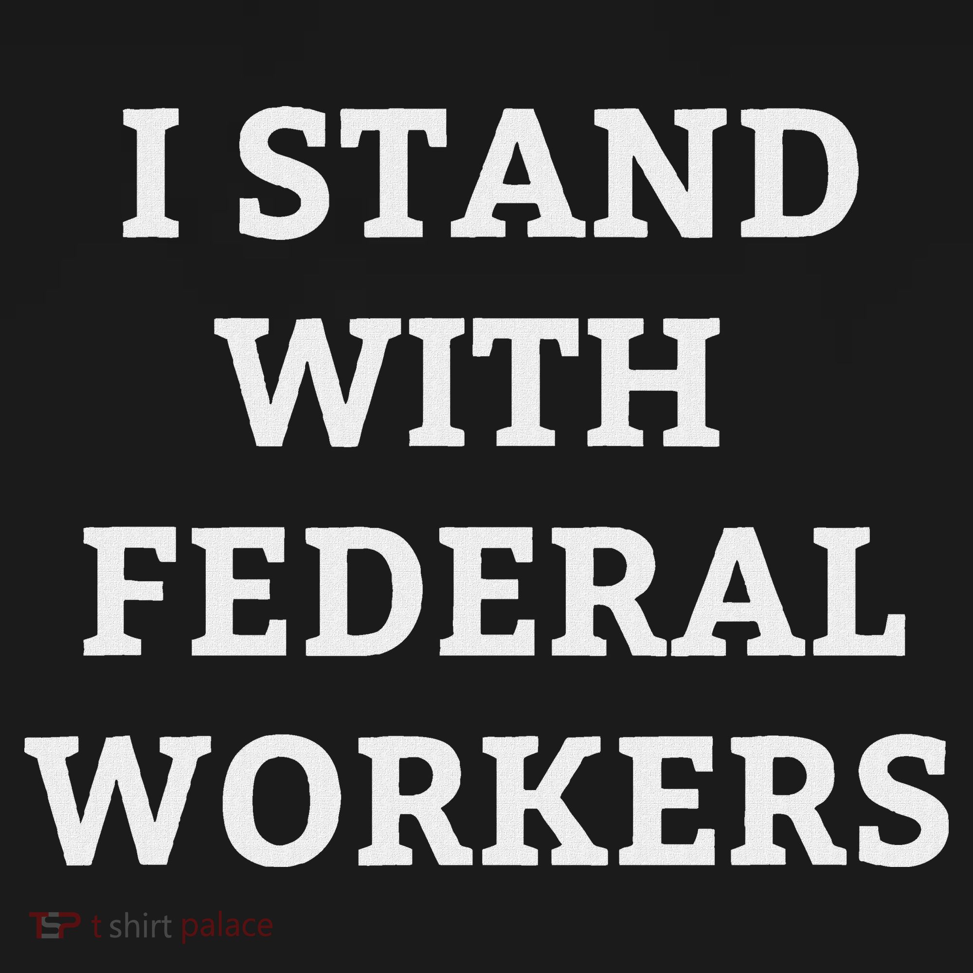 Support Federal Workers I Stand With Federal Employees Women's Hoodie