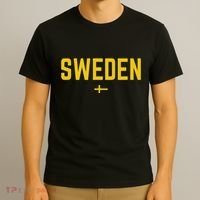 Sweden Flag Women Vintage Sweden T-Shirt thumb 3