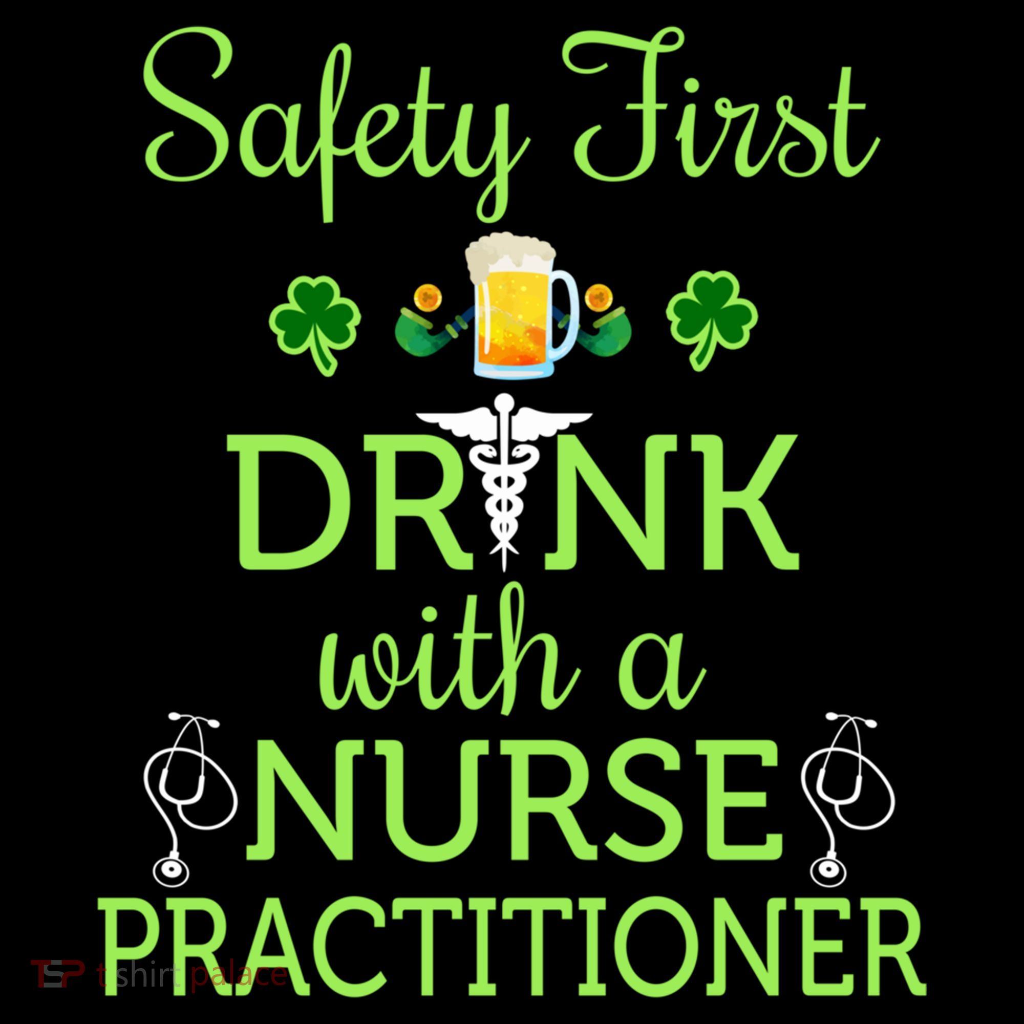 Safety First With A Nurse Practitioner Nursing Pun Gift Ornament
