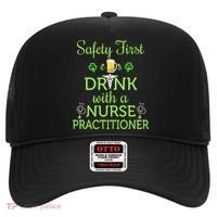 Safety First With A Nurse Practitioner Nursing Pun Gift Hat thumb 0